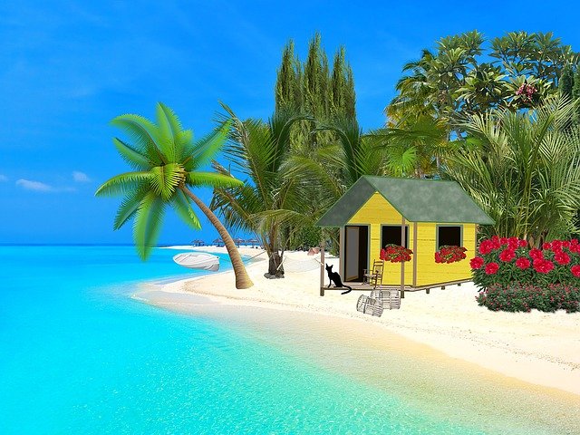 plážový domek