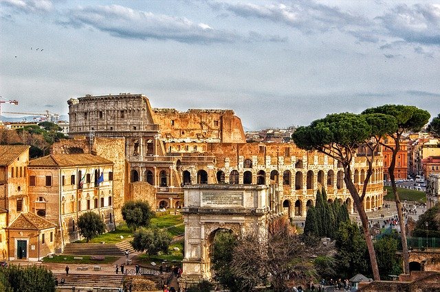 památky v Římě